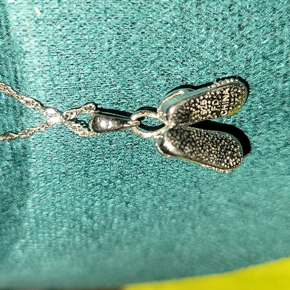 Stud earrings, Bracelet and SS 925 necklace & Ballerina shoes pendant - Picture 7 of 7